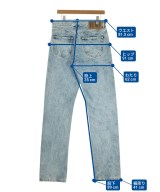 VTMNTS（ブイティーエムエヌティーエス）デニムパンツ 青 サイズ:30(M位) メンズ/2200625938032