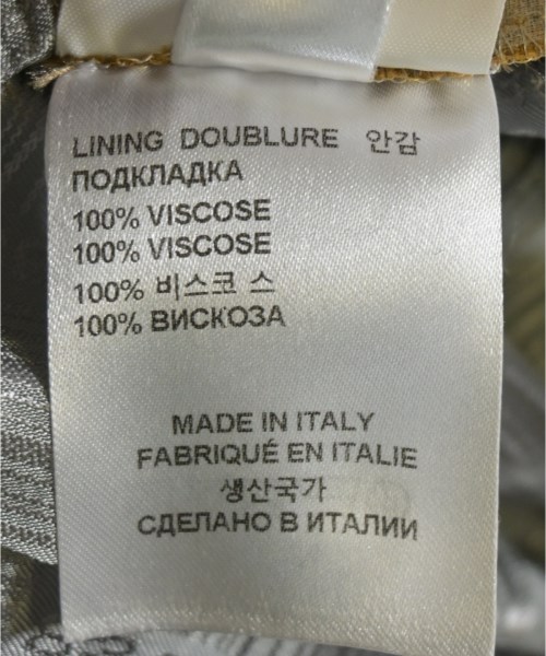 VTMNTS（ブイティーエムエヌティーエス）スラックス 黄 サイズ:XS メンズ/2200626761059