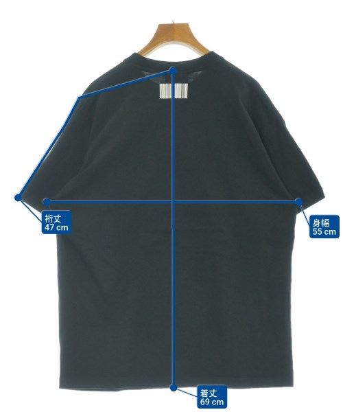 VTMNTS（ブイティーエムエヌティーエス）Tシャツ・カットソー 黒 サイズ:S レディース/2200675472128
