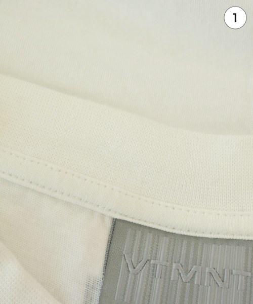 VTMNTS（ブイティーエムエヌティーエス）Tシャツ・カットソー 白 サイズ:S メンズ/2200677419107