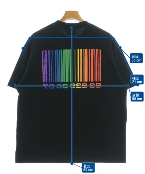 VTMNTS（ブイティーエムエヌティーエス）Tシャツ・カットソー 黒 サイズ:L メンズ/2200705849074