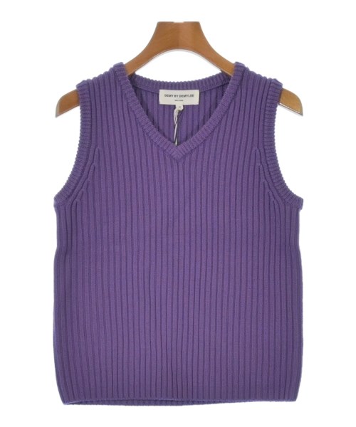 DEMY BY DEMYLEE(デミーバイデミリー)ベスト 紫 サイズ:XS/2200631137207