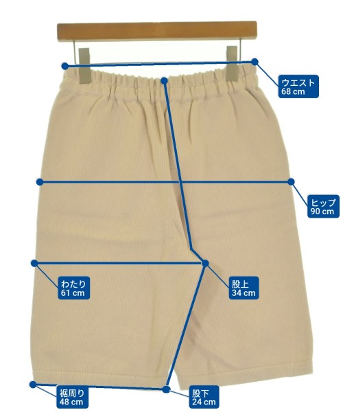 DEMY BY DEMYLEE（デミーバイデミリー）ショートパンツ ベージュ サイズ:XS レディース/2200631160953