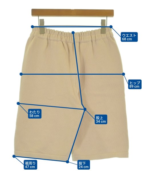 DEMY BY DEMYLEE（デミーバイデミリー）ショートパンツ ベージュ サイズ:XS レディース/2200631161103