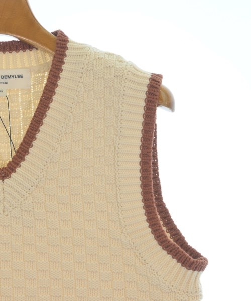 DEMY BY DEMYLEE（デミーバイデミリー）ベスト 白 サイズ:XS レディース/2200631208013