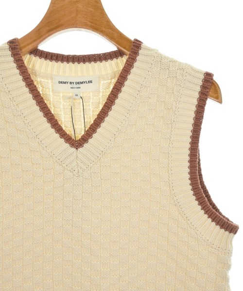 DEMY BY DEMYLEE（デミーバイデミリー）ベスト 白 サイズ:XS レディース/2200631213888