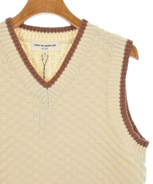 DEMY BY DEMYLEE（デミーバイデミリー）ベスト 白 サイズ:XS レディース/2200631213895