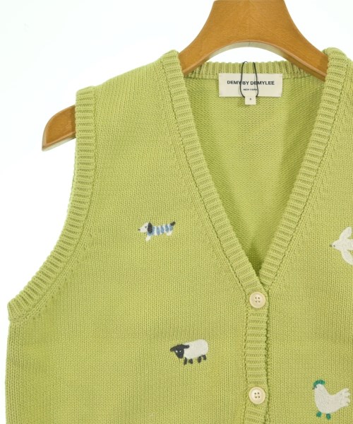 DEMY BY DEMYLEE（デミーバイデミリー）ベスト 緑 サイズ:S レディース/2200631229919