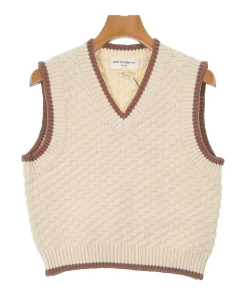 DEMY BY DEMYLEE(デミーバイデミリー)ニット・セーター 白 サイズ:XS/2200631230663