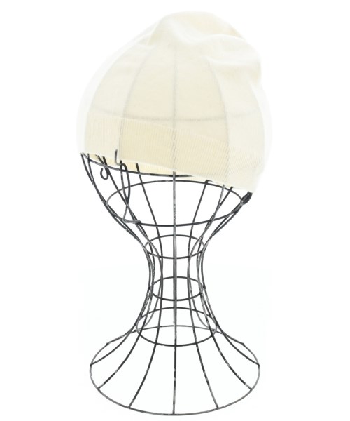 DEMY BY DEMYLEE(デミーバイデミリー)ニットキャップ・ビーニー 白 サイズ:-/2200631231813