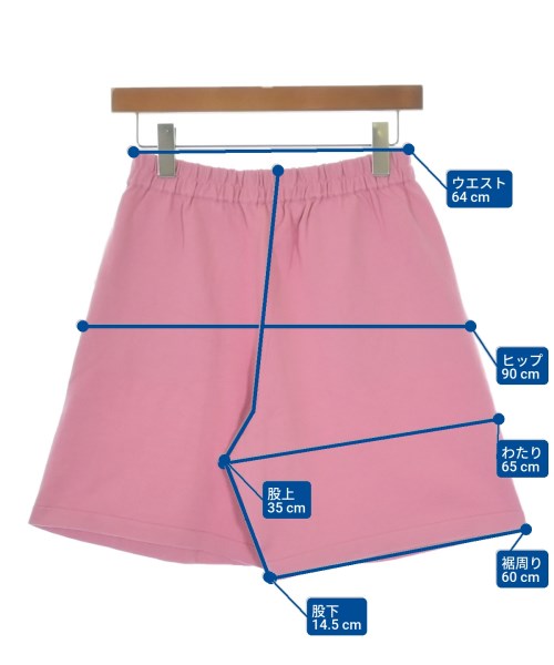 DEMY BY DEMYLEE（デミーバイデミリー）ショートパンツ ピンク サイズ:XS レディース/2200655979029