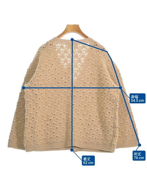 DEMY BY DEMYLEE（デミーバイデミリー）カーディガン ベージュ サイズ:XS レディース/2200664395018