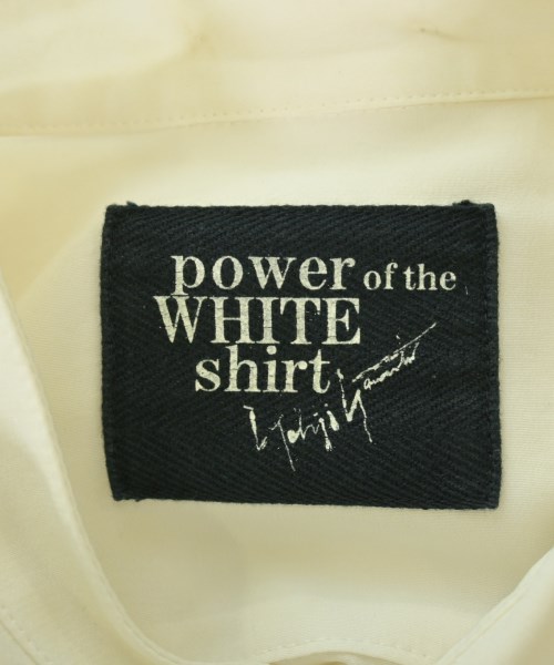 power of the WHITE shirt（パワーオブザホワイトシャツ）カジュアルシャツ 白 サイズ:2(M位) メンズ/2200672609107