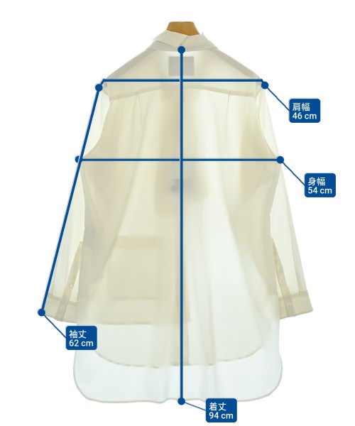 power of the WHITE shirt（パワーオブザホワイトシャツ）カジュアルシャツ 白 サイズ:2(M位) メンズ/2200672609107