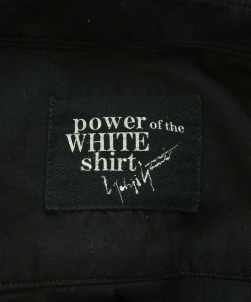 power of the WHITE shirt（パワーオブザホワイトシャツ）カジュアルシャツ 黒 サイズ:2(M位) メンズ/2200708025024