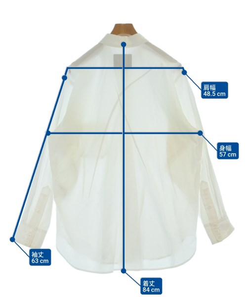 power of the WHITE shirt（パワーオブザホワイトシャツ）カジュアルシャツ 白 サイズ:3(L位) メンズ/2200664423049