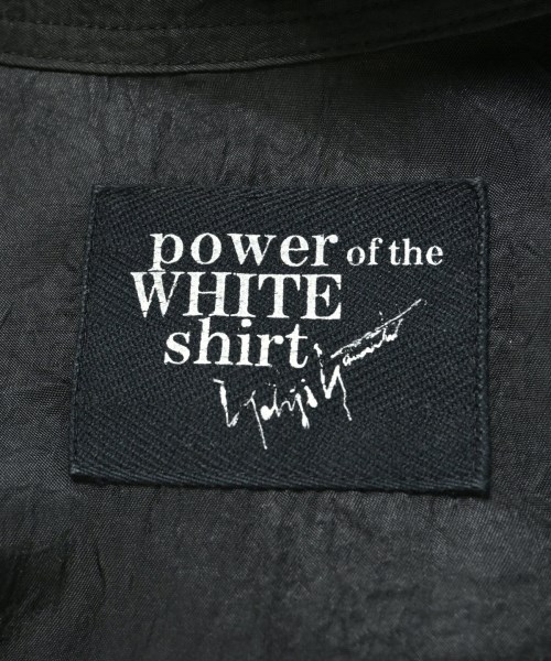 power of the WHITE shirt（パワーオブザホワイトシャツ）カジュアルシャツ 黒 サイズ:3(L位) メンズ/2200687202102