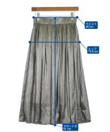 LB.03 Section（エルビーゼロサンセクション）ロング・マキシ丈スカート シルバー サイズ:M レディース/2200602583040