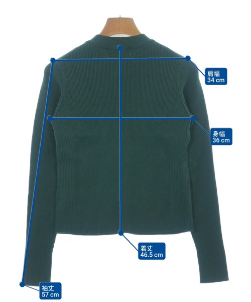LB.03 Section（エルビーゼロサンセクション）カーディガン 緑 サイズ:1(S位) レディース/2200673046031
