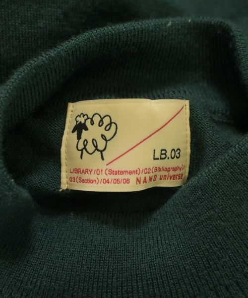 LB.03 Section（エルビーゼロサンセクション）ニット・セーター 緑 サイズ:L レディース/2200673628022