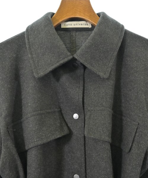 nano UNIVERSE（ナノユニバース）カジュアルシャツ グレー サイズ:F レディース/2200672290039