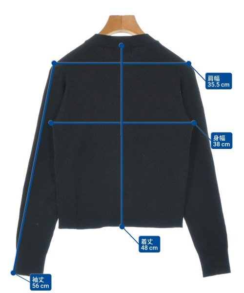 LB.03 Section（エルビーゼロサンセクション）カーディガン 黒 サイズ:S レディース/2200672147074