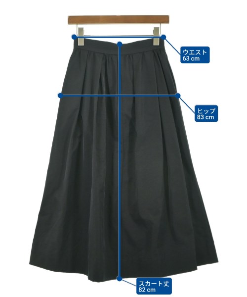 LB.03 Section（エルビーゼロサンセクション）ロング・マキシ丈スカート 黒 サイズ:1(S位) レディース/2200643496040