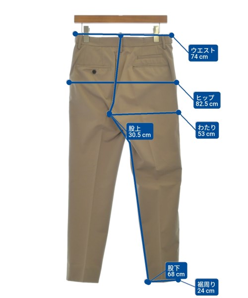 LB.03 Section（エルビーゼロサンセクション）スラックス ベージュ サイズ:S メンズ/2200665893025
