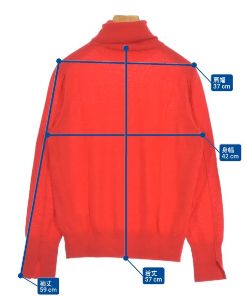 LB.03 Section（エルビーゼロサンセクション）ニット・セーター 赤 サイズ:2(M位) レディース/2200668392068