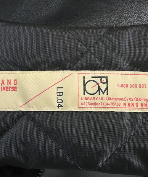 LB.04（エルビーゼロヨン）ライダース 黒 サイズ:F レディース/2200624355014