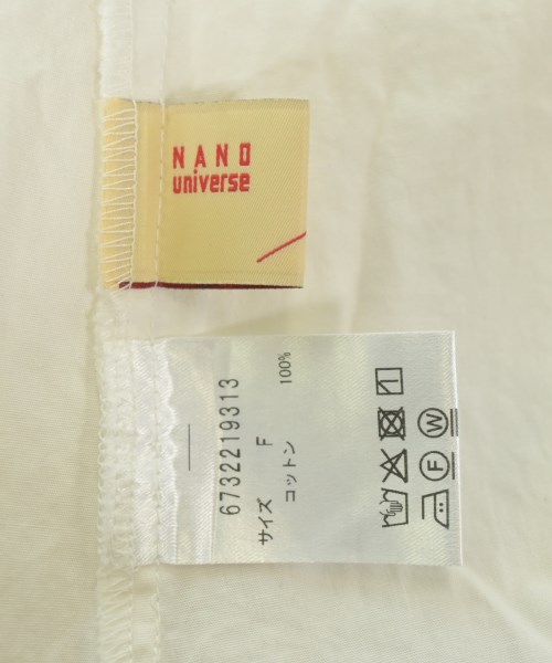 LB.04（エルビーゼロヨン）シャツワンピース 白 サイズ:F レディース/2200622089171