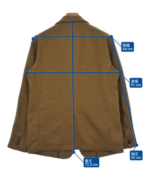 LB.04（エルビーゼロヨン）ジャケット 茶 サイズ:XL メンズ/2200618905133