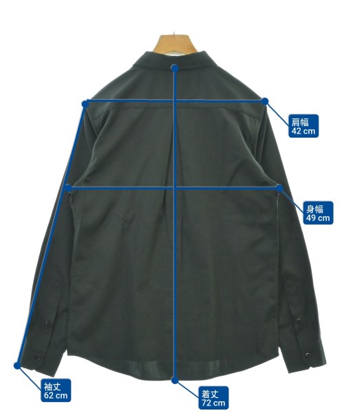 LB.04（エルビーゼロヨン）カジュアルシャツ カーキ サイズ:M メンズ/2200614068092