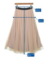 LB.04（エルビーゼロヨン）ロング・マキシ丈スカート ピンク サイズ:F レディース/2200614026016