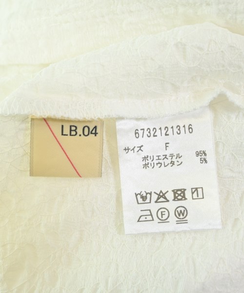 LB.04（エルビーゼロヨン）ブラウス 白 サイズ:F レディース/2200658292026
