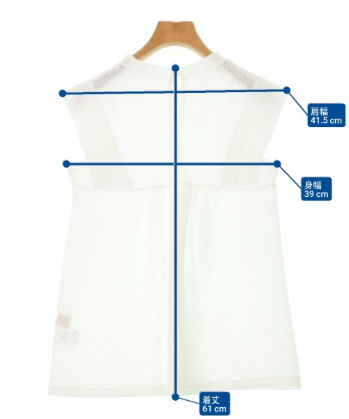 LB.04（エルビーゼロヨン）ブラウス 白 サイズ:F レディース/2200658292026