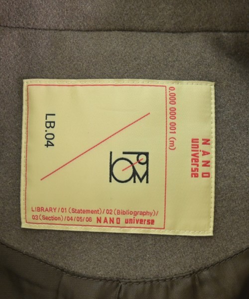 LB.04（エルビーゼロヨン）ステンカラーコート 茶 サイズ:M メンズ/2200669632019