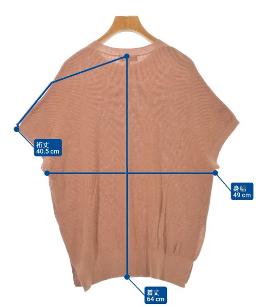 SHIPS Primary Navy Label（シップスプライマリーネイビーレーベル）ニット・セーター オレンジ サイズ:36(S位) レディース/2200615314112