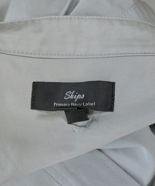 SHIPS Primary Navy Label（シップスプライマリーネイビーレーベル）ブラウス グレー サイズ:36(S位) レディース/2200670097166