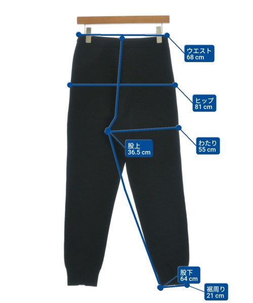 SHIPS Primary Navy Label（シップスプライマリーネイビーレーベル）スウェットパンツ 黒 サイズ:F レディース/2200684404028