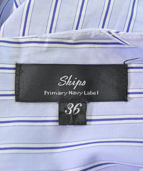 SHIPS Primary Navy Label（シップスプライマリーネイビーレーベル）ブラウス 青 サイズ:36(S位) レディース/2200699083119