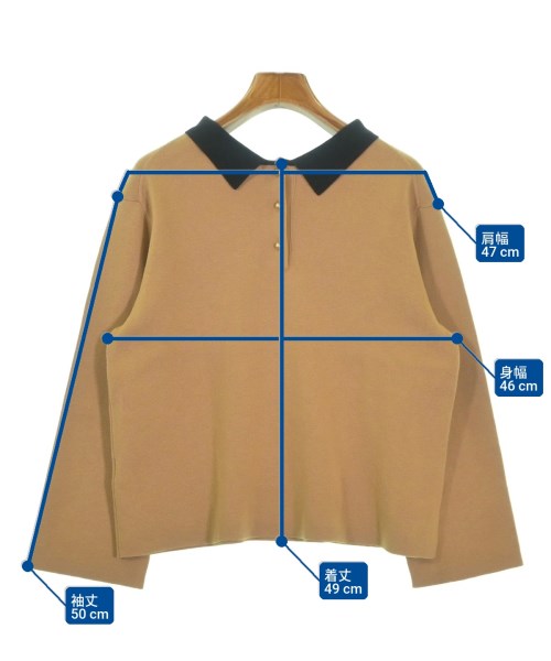 SHIPS Primary Navy Label（シップスプライマリーネイビーレーベル）ニット・セーター ベージュ サイズ:ONE レディース/2200655146018