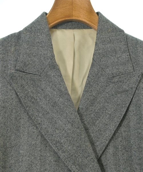 SHIPS Primary Navy Label（シップスプライマリーネイビーレーベル）テーラードジャケット グレー サイズ:36(S位) レディース/2200649244027