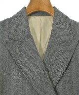 SHIPS Primary Navy Label（シップスプライマリーネイビーレーベル）テーラードジャケット グレー サイズ:36(S位) レディース/2200649244027