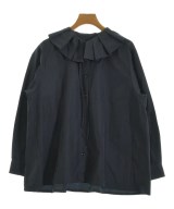 SHIPS Primary Navy Label ブラウス