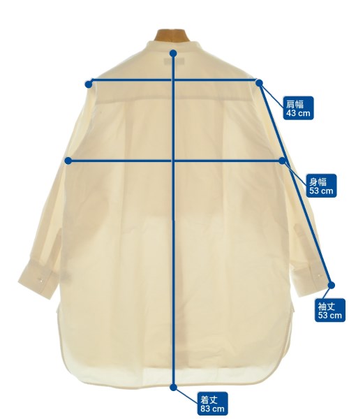 SHIPS Primary Navy Label（シップスプライマリーネイビーレーベル）カジュアルシャツ ベージュ サイズ:36(S位) レディース/2200641449017