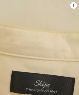 SHIPS Primary Navy Label（シップスプライマリーネイビーレーベル）カジュアルシャツ ベージュ サイズ:36(S位) レディース/2200641449017
