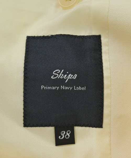 SHIPS Primary Navy Label（シップスプライマリーネイビーレーベル）テーラードジャケット 白 サイズ:38(M位) レディース/2200645849035