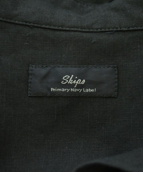 SHIPS Primary Navy Label（シップスプライマリーネイビーレーベル）カジュアルシャツ 黒 サイズ:F レディース/2200718336165
