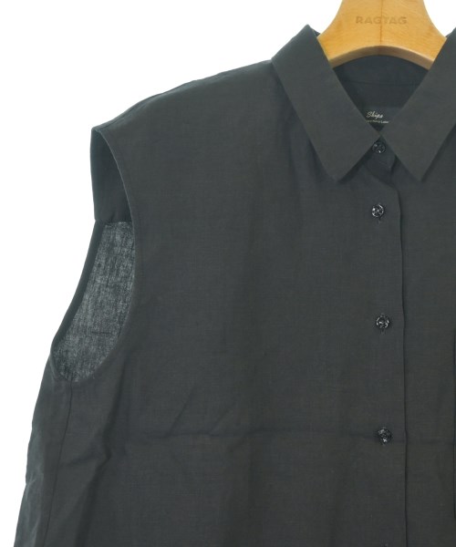 SHIPS Primary Navy Label（シップスプライマリーネイビーレーベル）カジュアルシャツ 黒 サイズ:F レディース/2200718336165